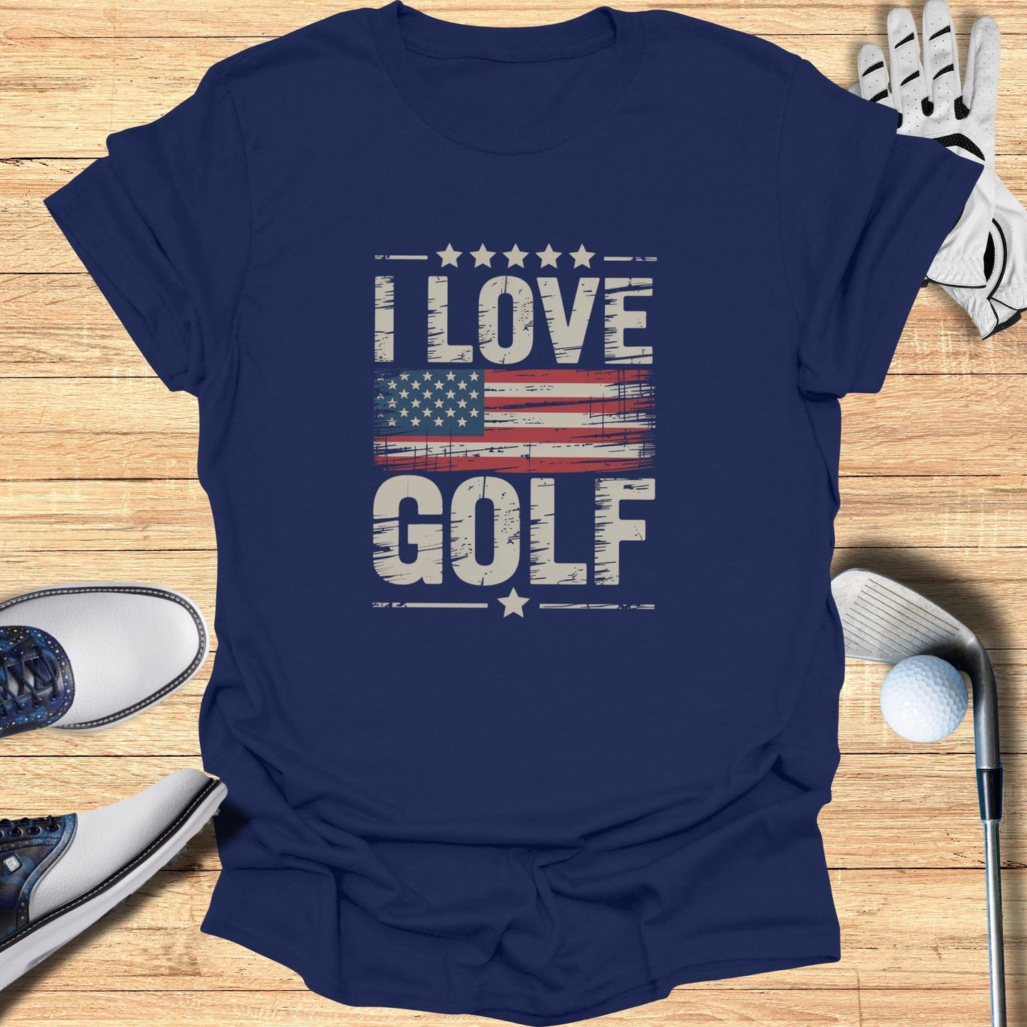 I Love Golf T-Shirt - Funny Golf Tee by Swing Epic