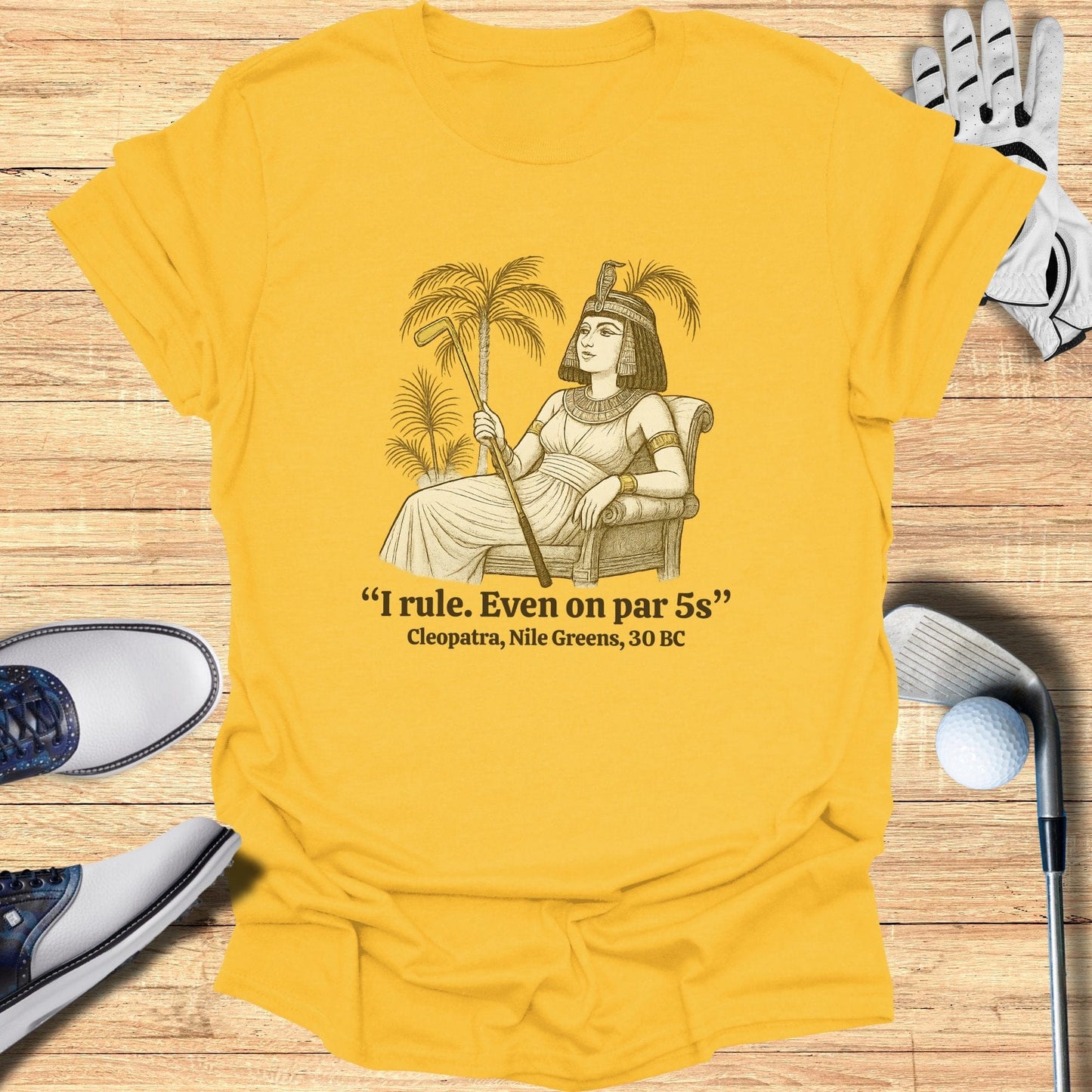 I Rule Even On Par 5S T-Shirt - Funny Golf Tee by Swing Epic