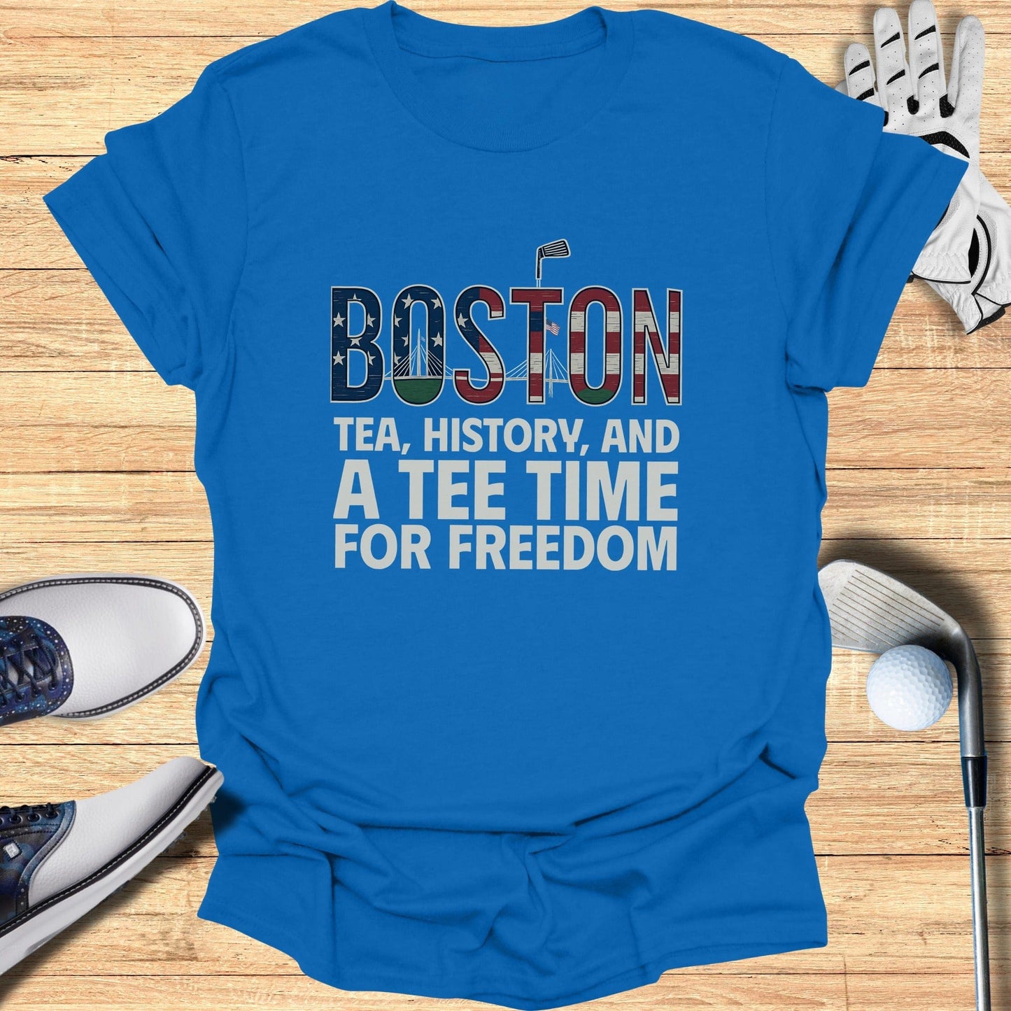 Boston Golf T-Shirt - Funny Golf Tee by Swing Epic