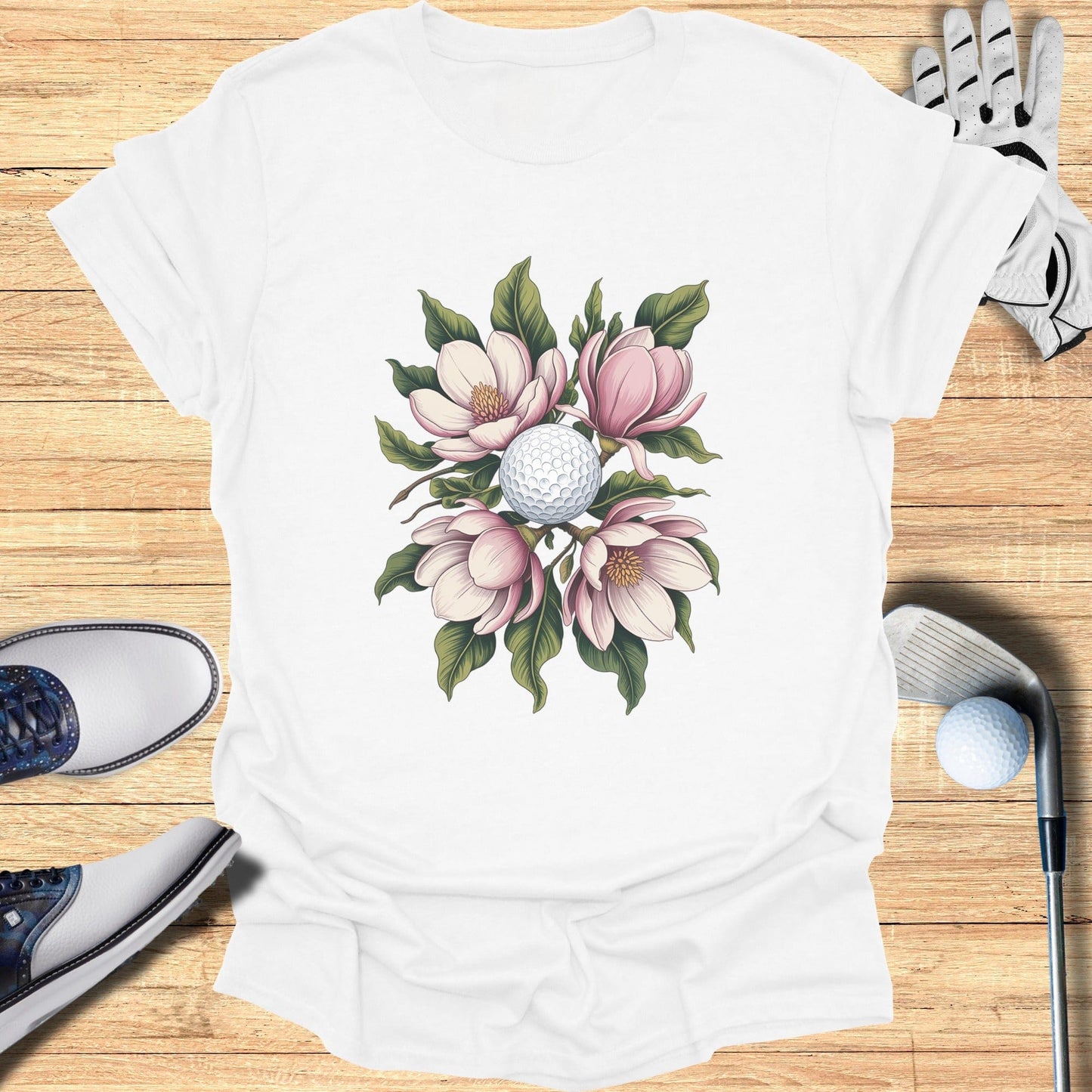 Floral & Fairways T-Shirt - Funny Golf Tee by Swing Epic