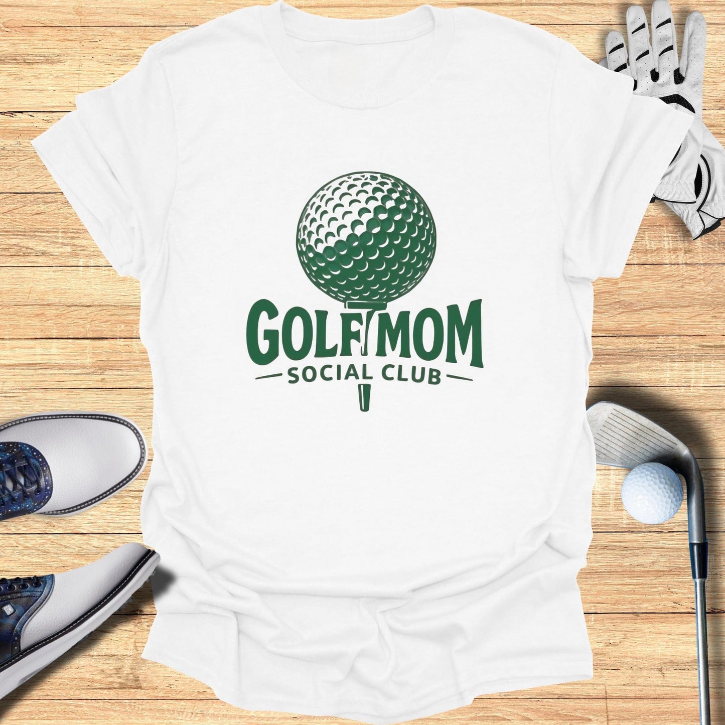 Golf Mom Social Club T-Shirt - Funny Golf Tee by Swing Epic