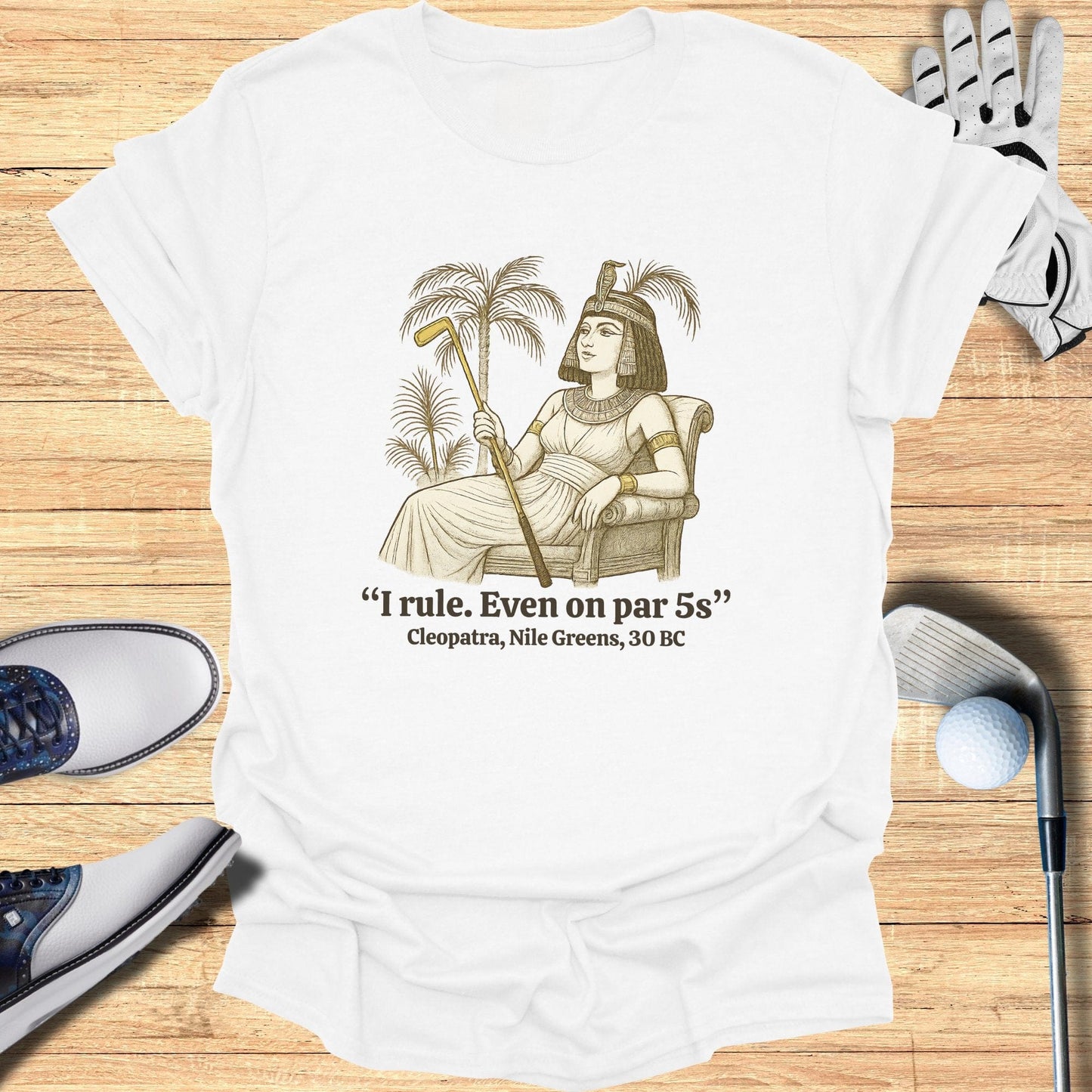 I Rule Even On Par 5S T-Shirt - Funny Golf Tee by Swing Epic