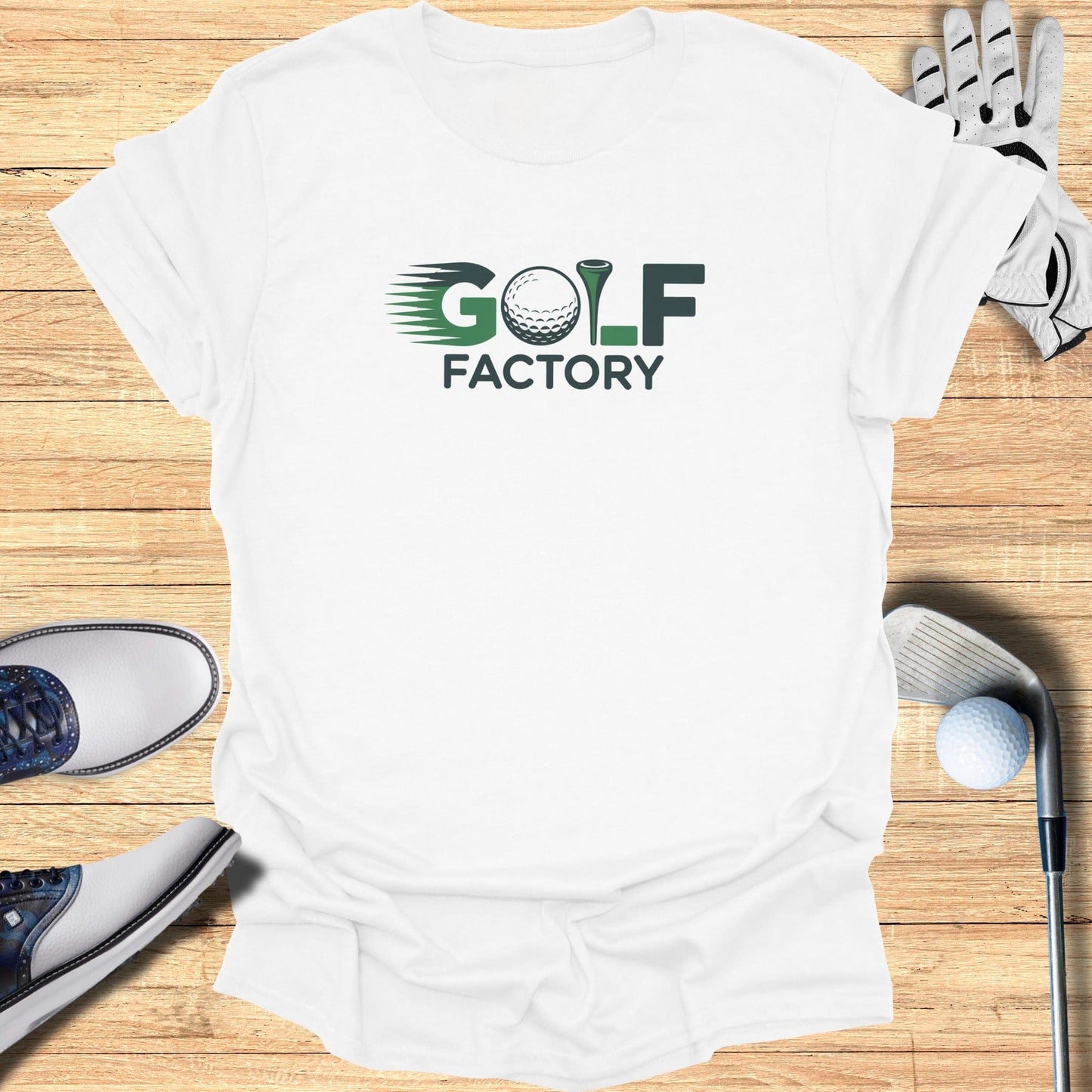 Golf Factory T-Shirt - Funny Golf Tee by Swing Epic