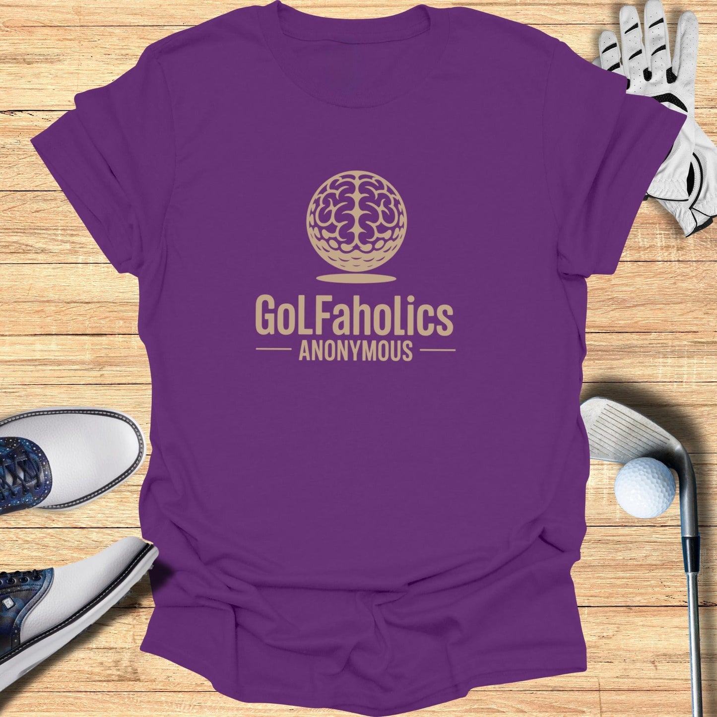 Golfaholics Anonymous T-Shirt - Funny Golf Tee by Swing Epic