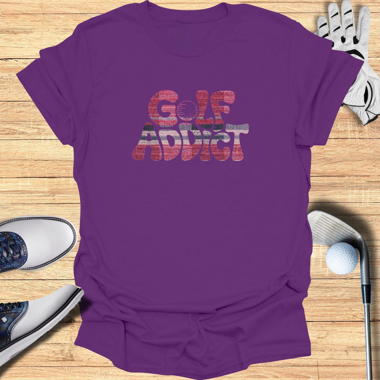 Golf Addict T-Shirt - Funny Golf Tee by Swing Epic