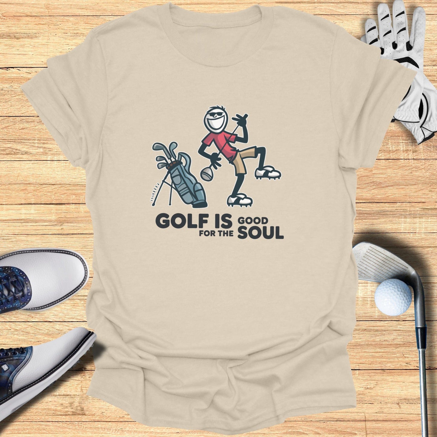 Golf Heals T-Shirt - Funny Golf Tee by Swing Epic