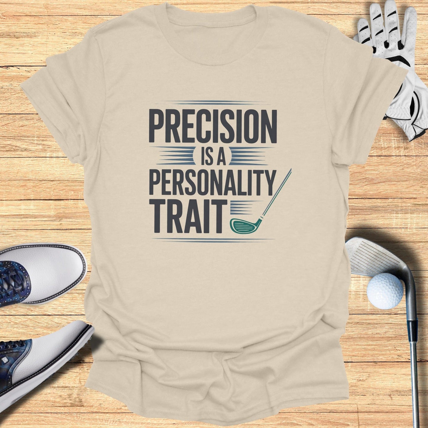 Precision Is Personal T-Shirt - Funny Golf Tee by Swing Epic