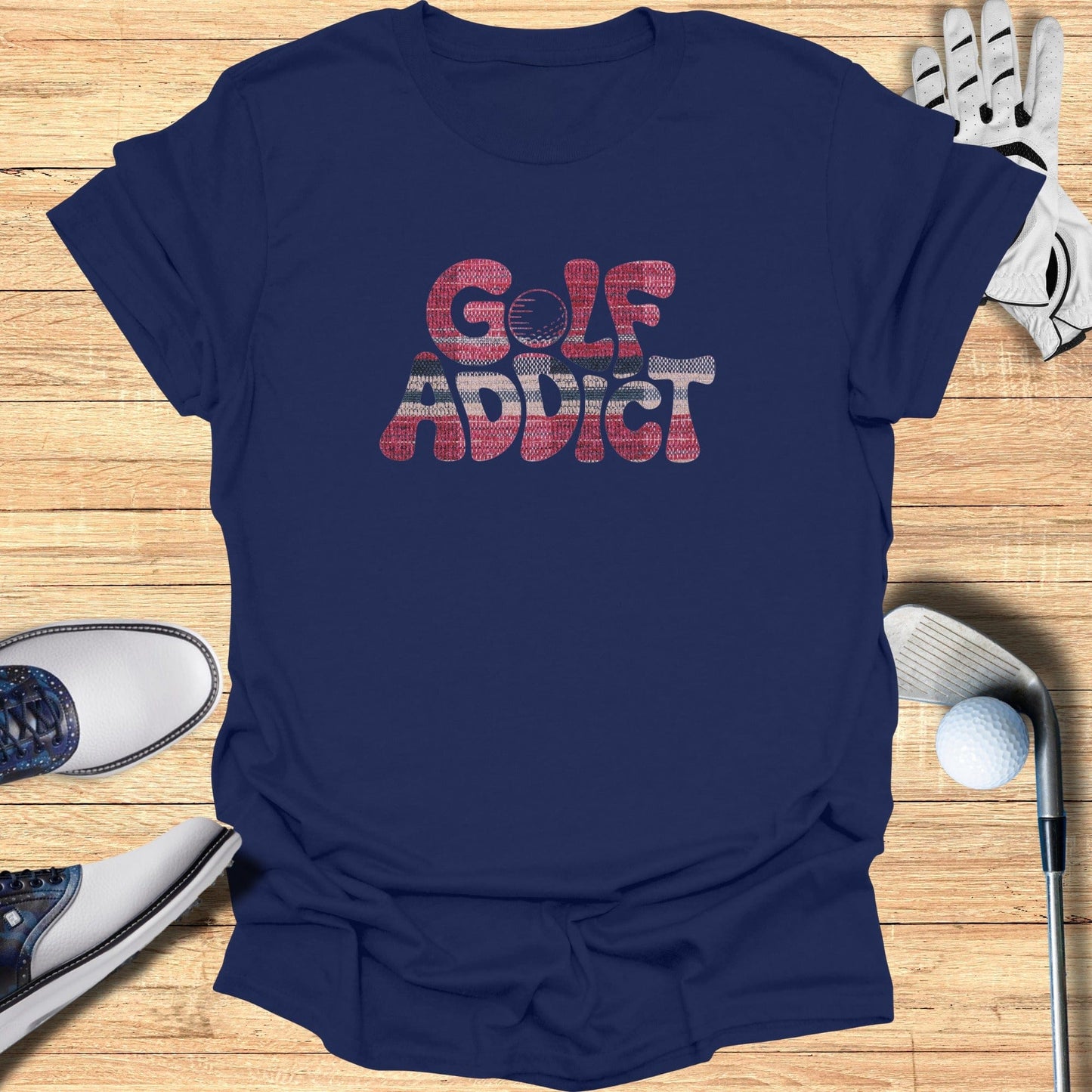 Golf Addict T-Shirt - Funny Golf Tee by Swing Epic
