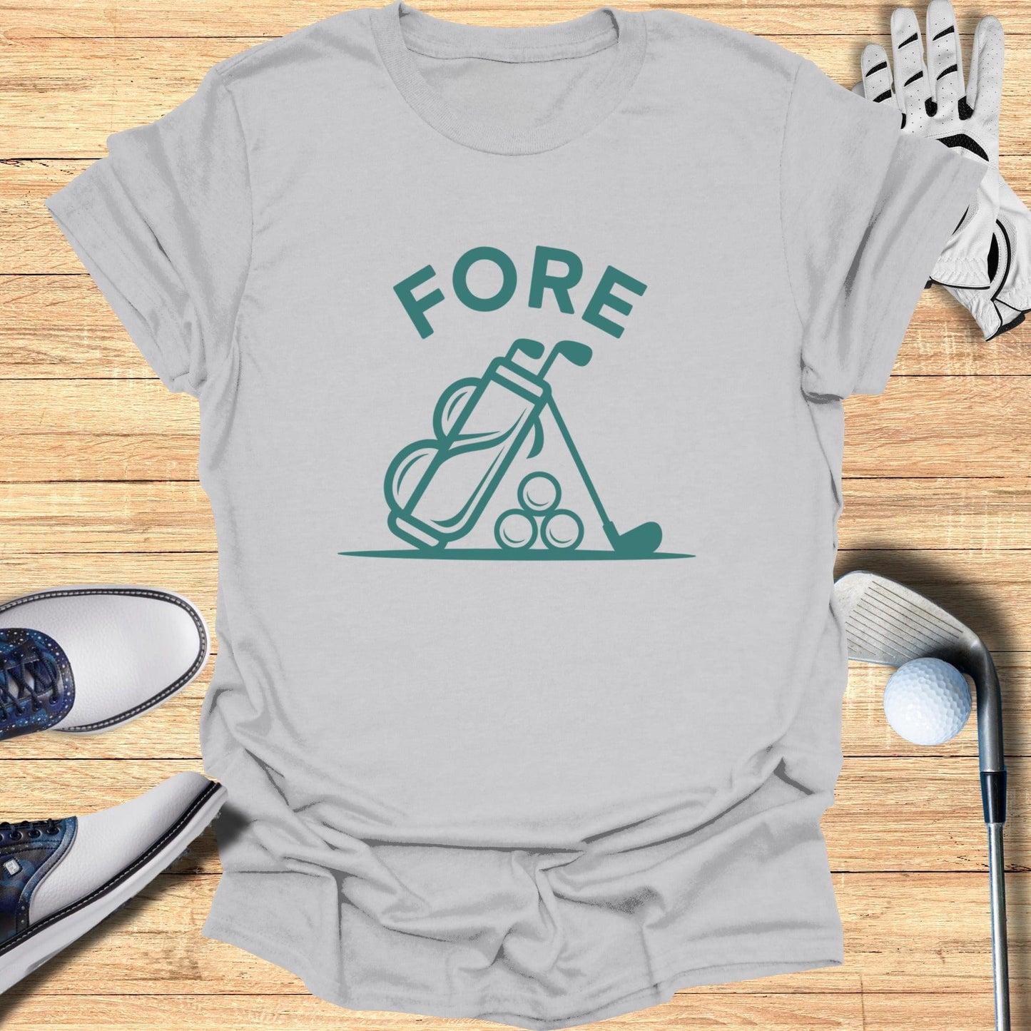 Fore Bag Life T-Shirt - Funny Golf Tee by Swing Epic