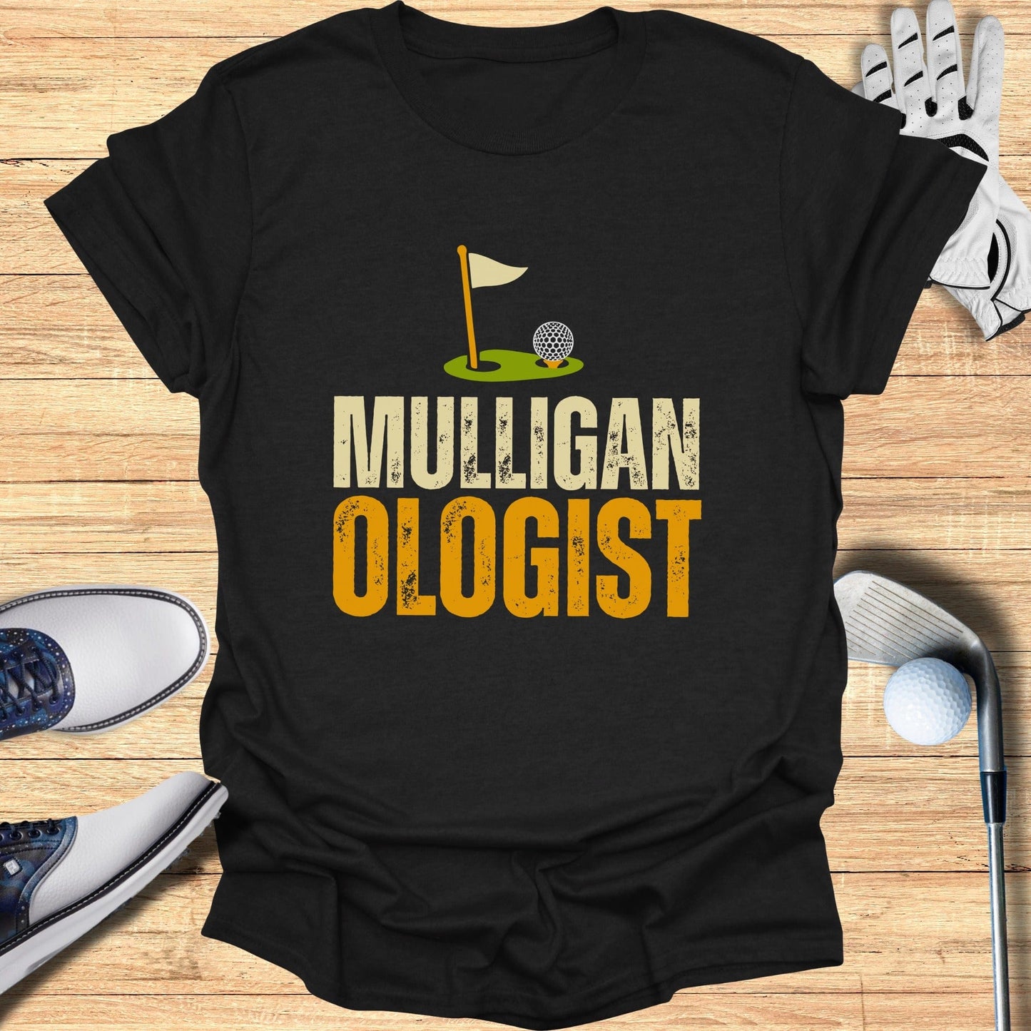 Mulligan Ologist T-Shirt - Funny Golf Tee by Swing Epic