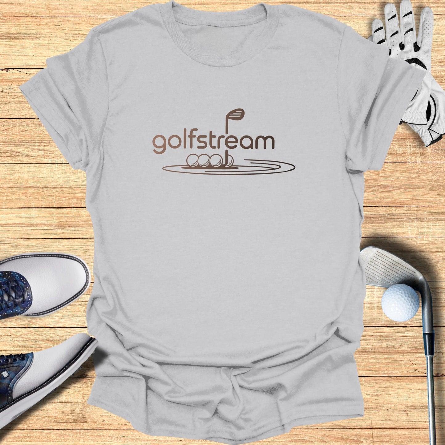 Golfstream T-Shirt - Funny Golf Tee by Swing Epic