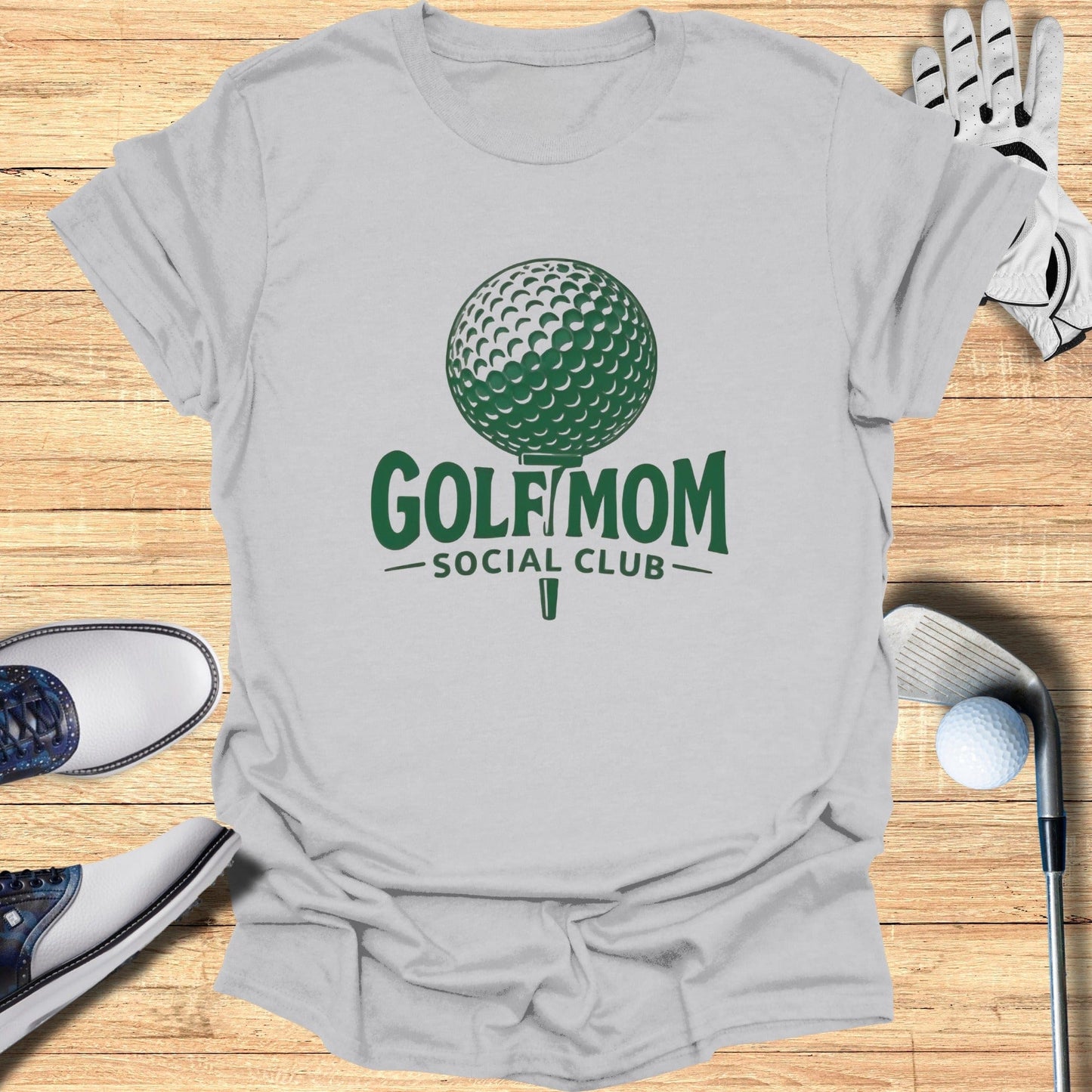 Golf Mom Social Club T-Shirt - Funny Golf Tee by Swing Epic