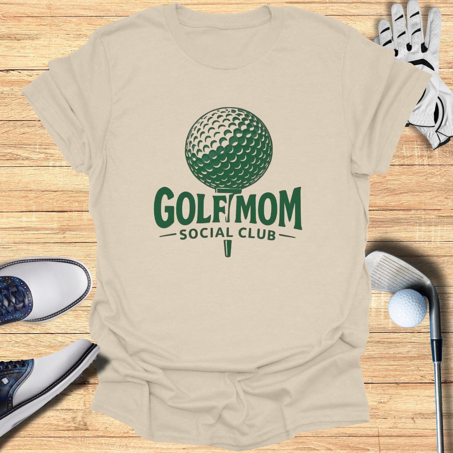 Golf Mom Social Club T-Shirt - Funny Golf Tee by Swing Epic