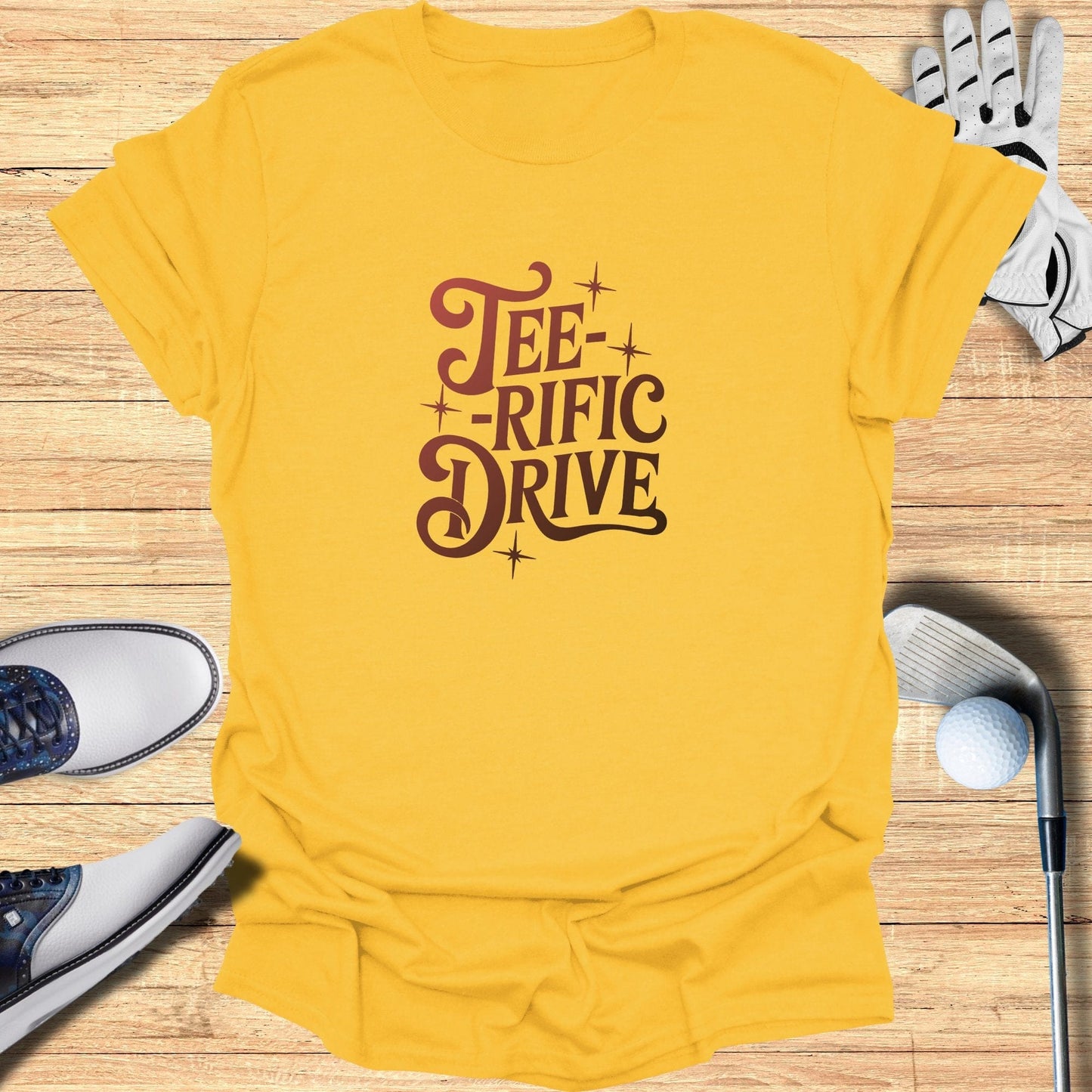 Tee-rific Drive TShirt - Funny Golf Tee by Swing Epic