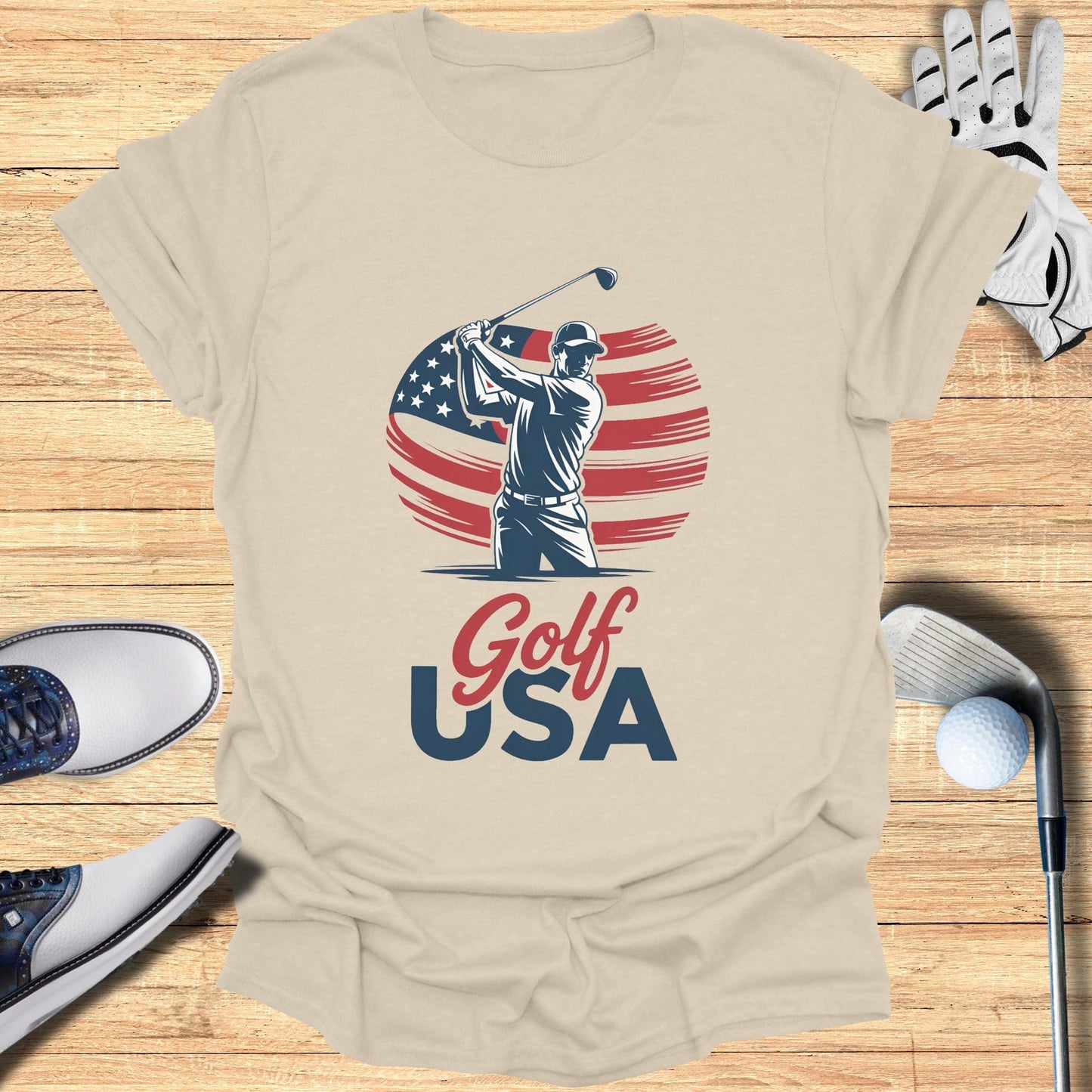 Golf USA T-Shirt - Funny Golf Tee by Swing Epic