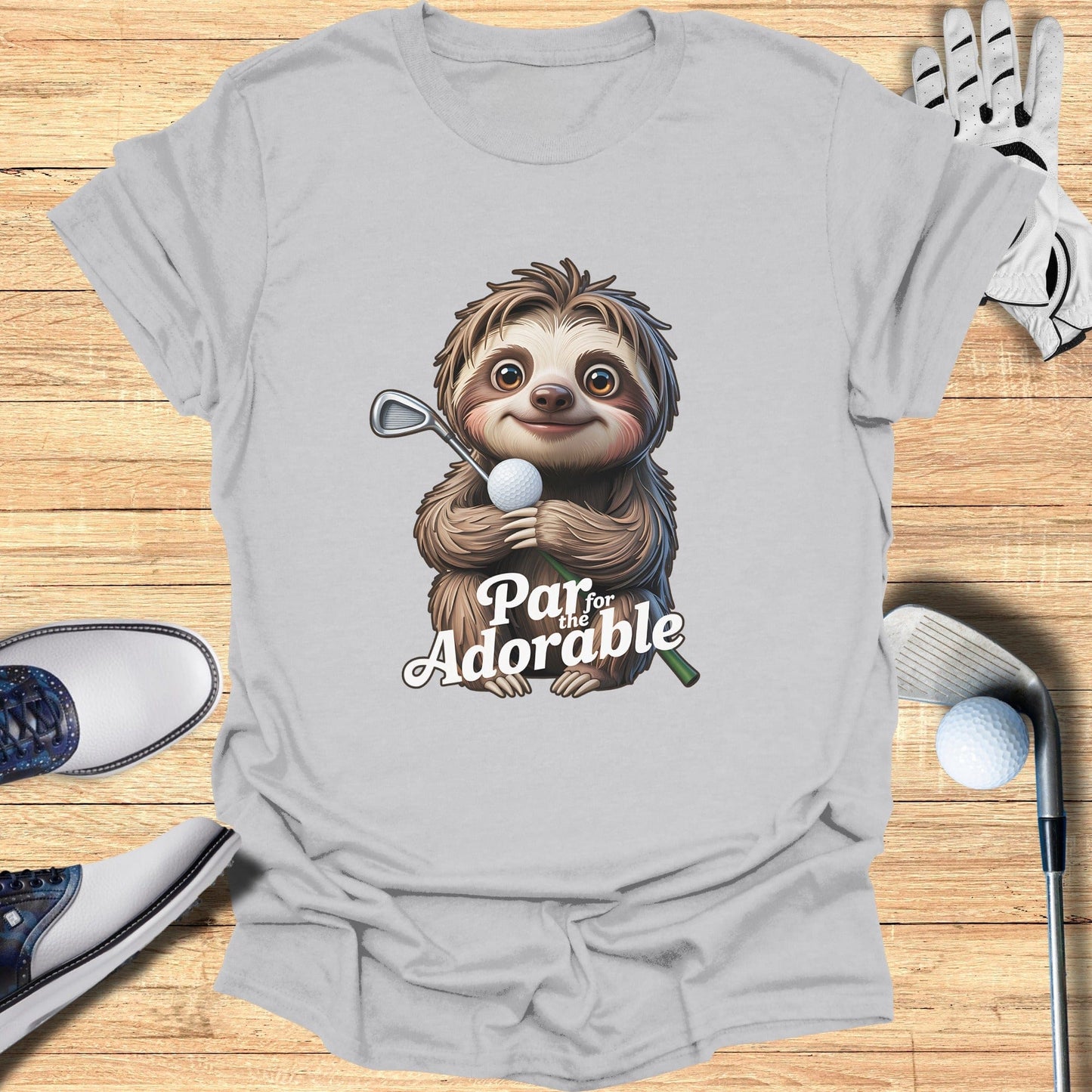 Par for the Adorable T-Shirt - Funny Golf Tee by Swing Epic