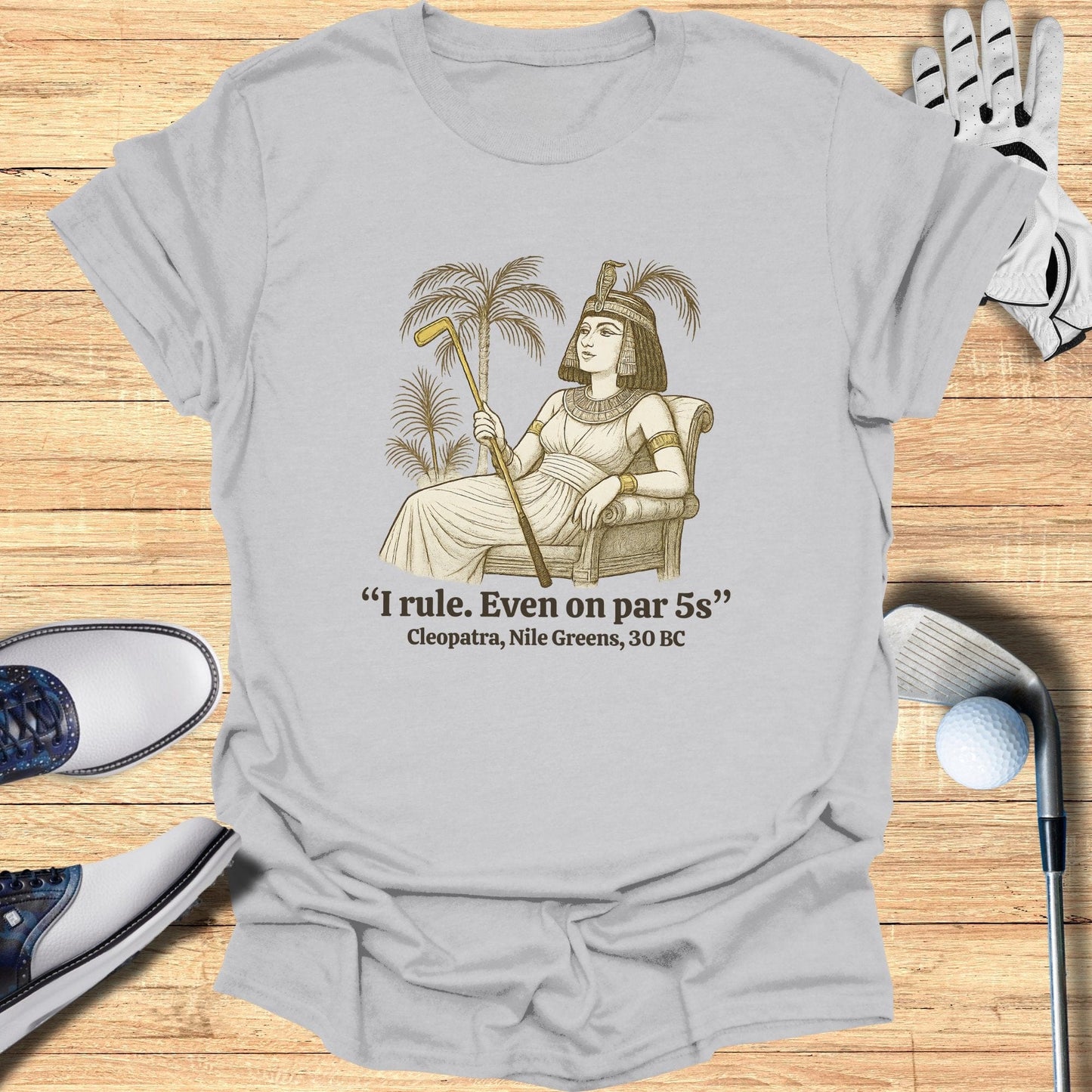 I Rule Even On Par 5S T-Shirt - Funny Golf Tee by Swing Epic