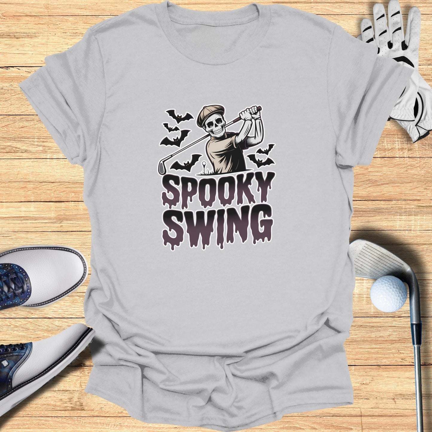 Spooky Swing T-Shirt - Funny Golf Tee by Swing Epic