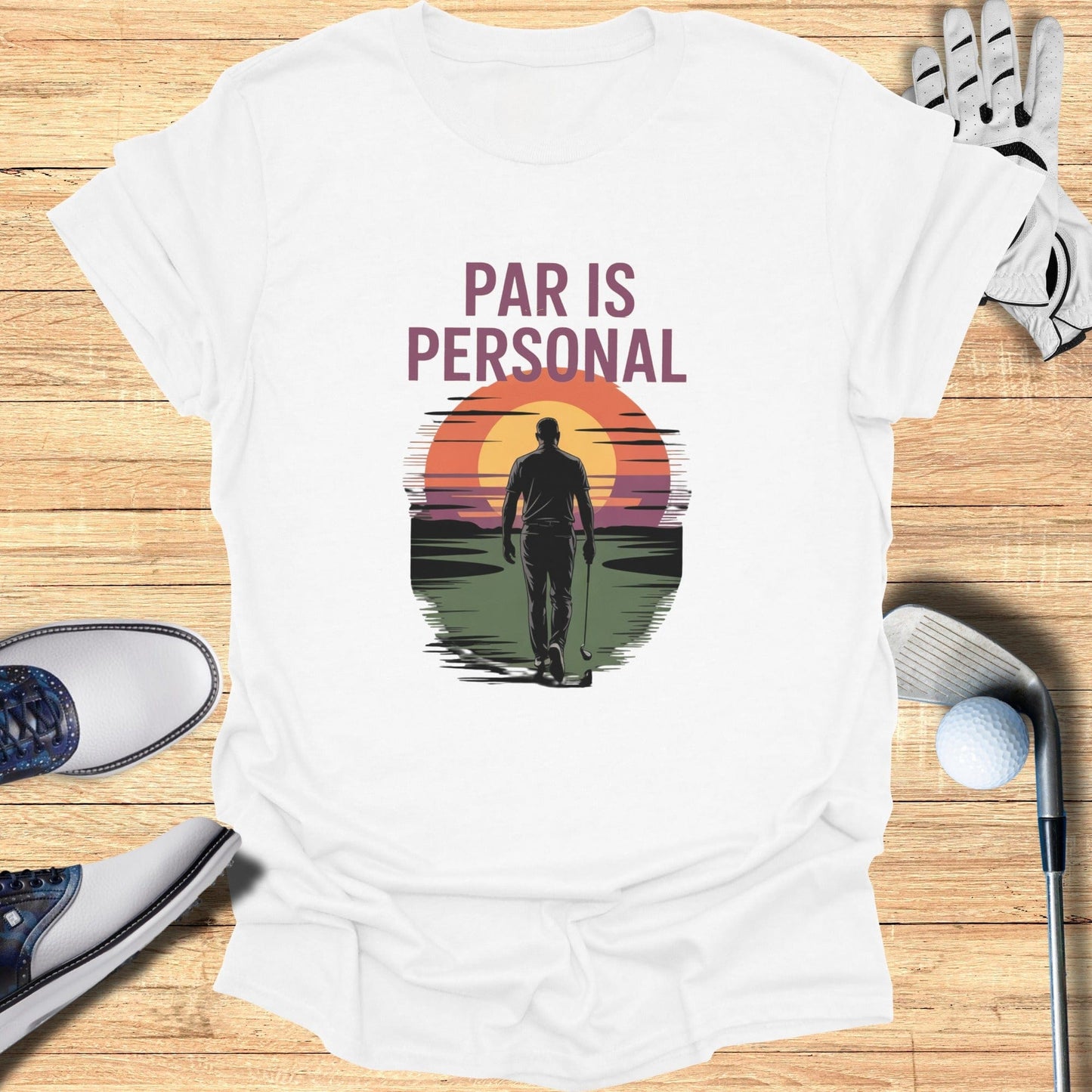 Par Is Personal T-Shirt - Funny Golf Tee by Swing Epic