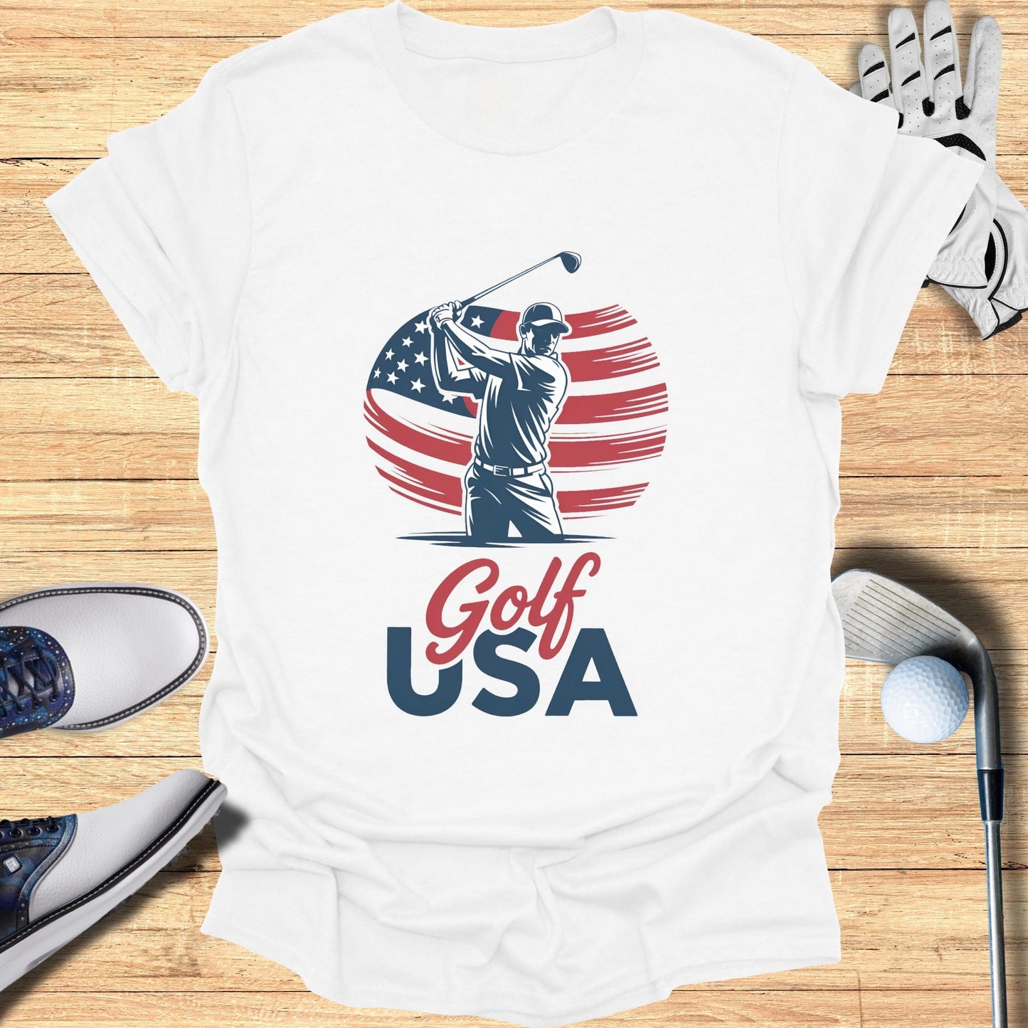 Golf USA T-Shirt - Funny Golf Tee by Swing Epic