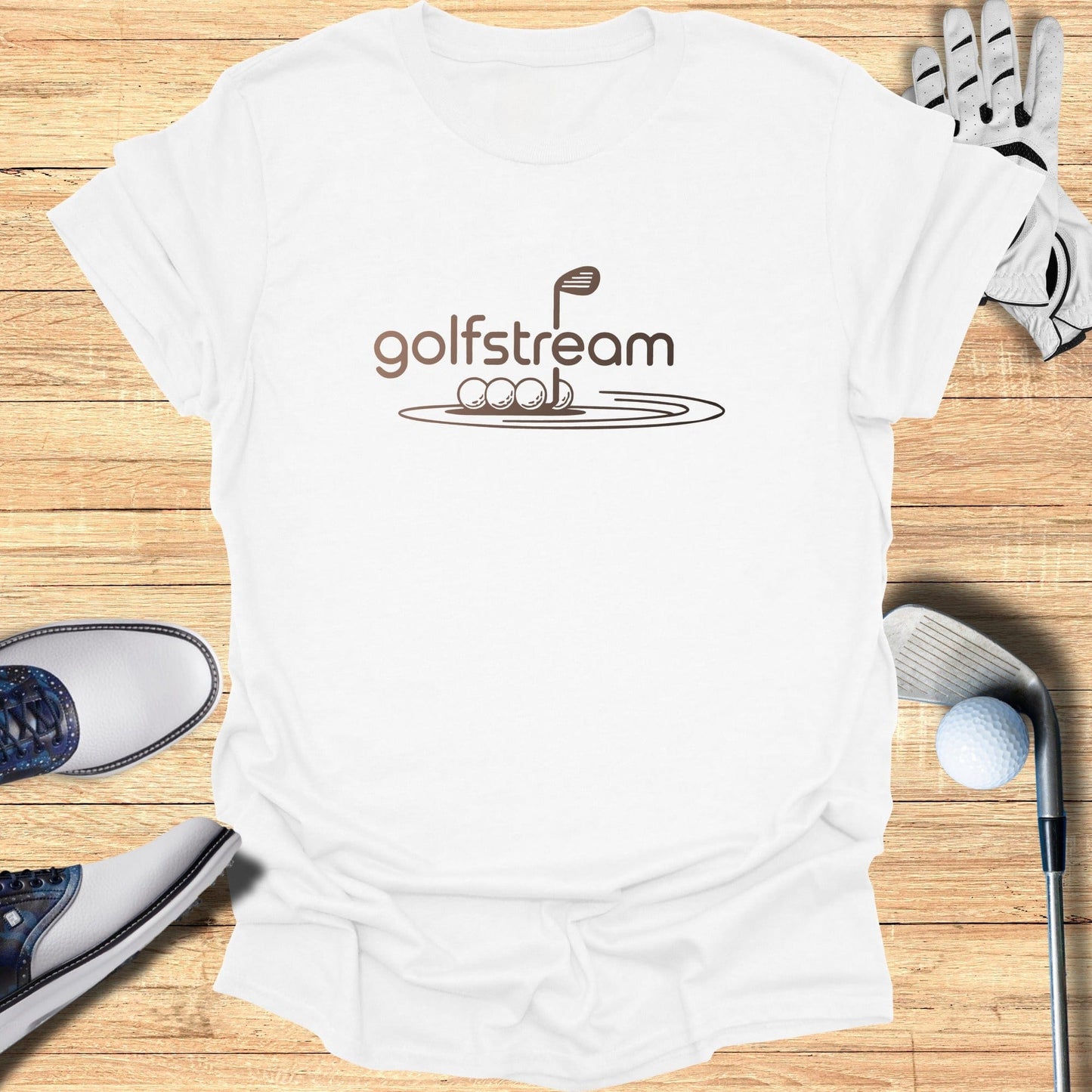 Golfstream T-Shirt - Funny Golf Tee by Swing Epic
