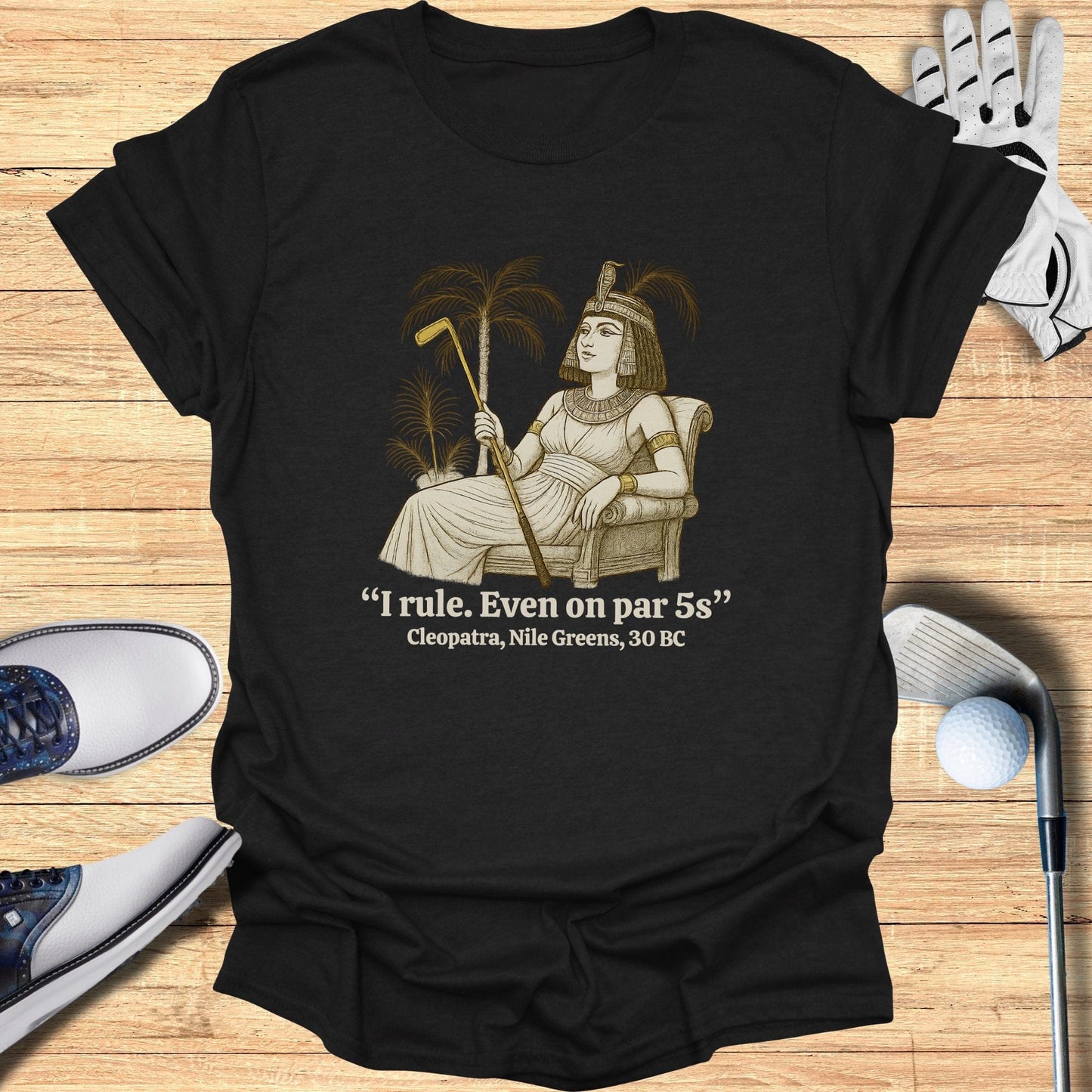 I Rule Even On Par 5S T-Shirt - Funny Golf Tee by Swing Epic