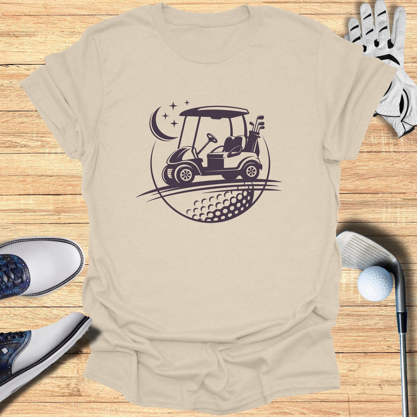 Rolling Deep T-Shirt - Funny Golf Tee by Swing Epic