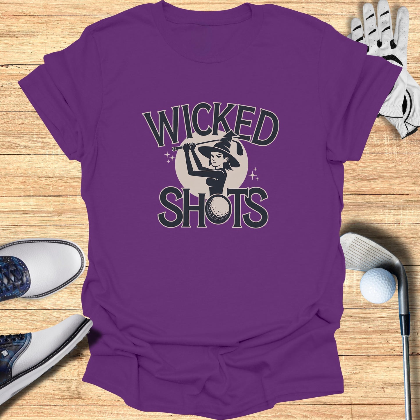 Wicked Shots Graphic Tee for Golf Lovers Product type