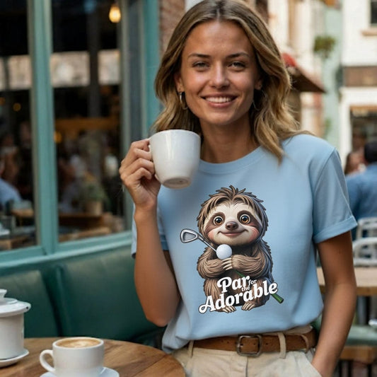 Par for the Adorable T-Shirt - Funny Golf Tee by Swing Epic