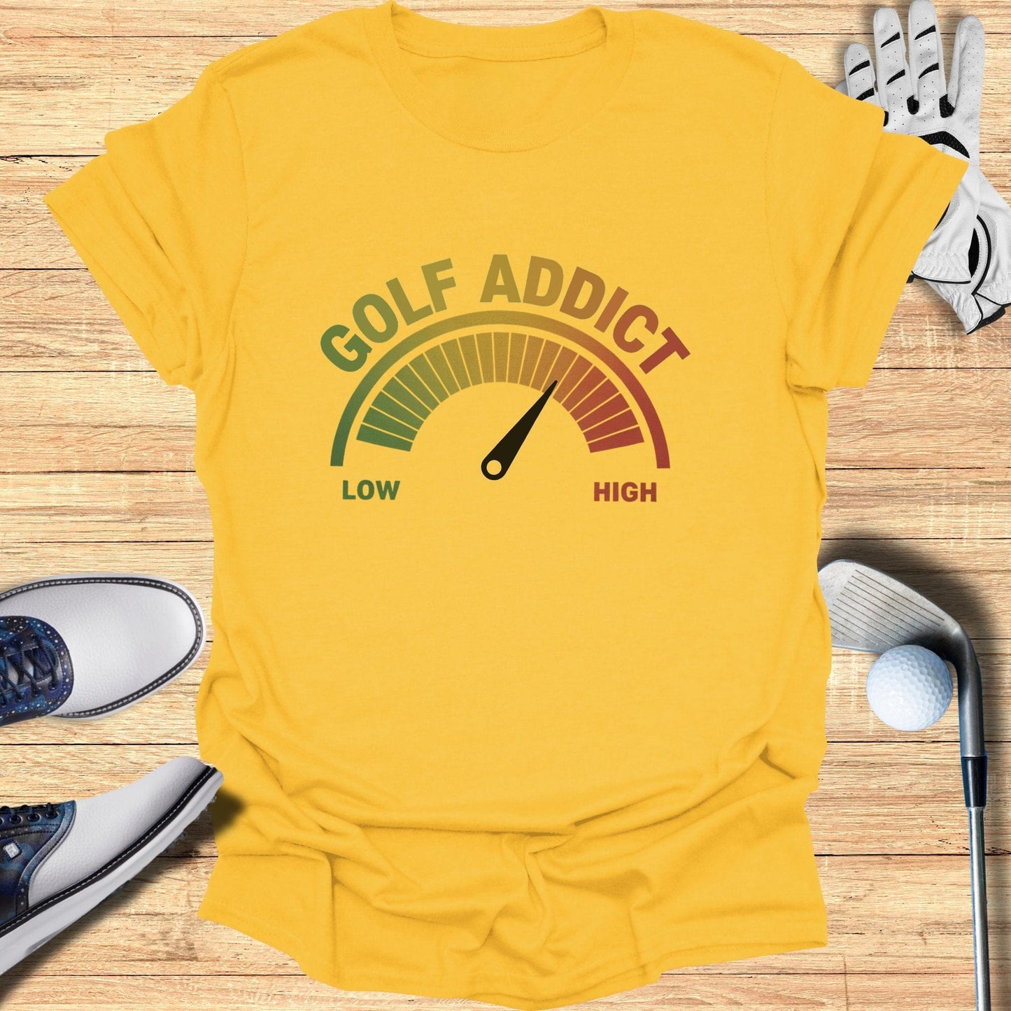Golf Addict T-Shirt - Funny Golf Tee by Swing Epic