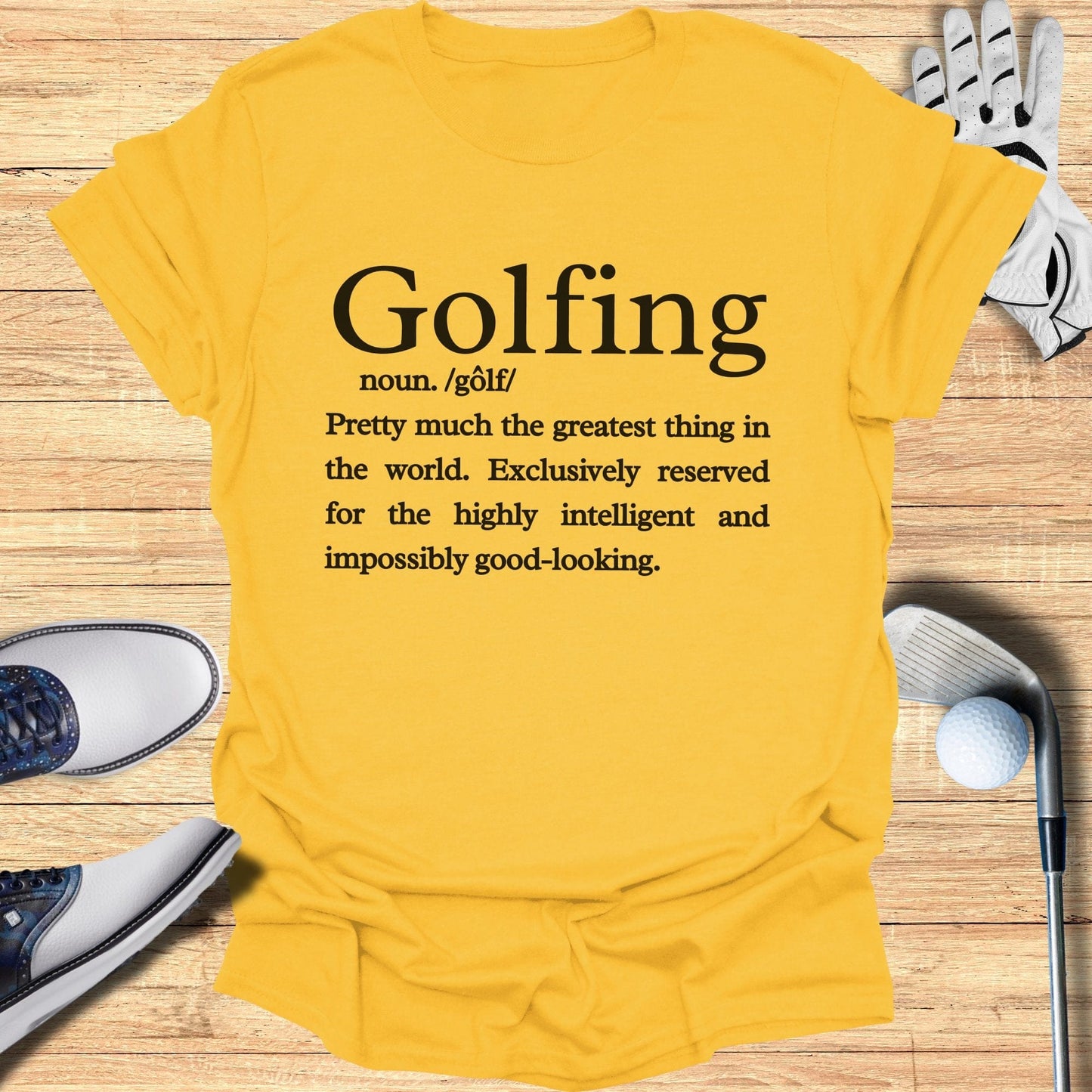 Golfing Definition T-Shirt - Funny Golf Tee by Swing Epic