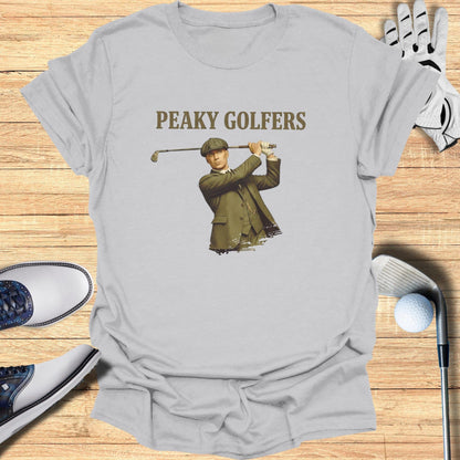 Peaky Golfers Graphic Tee for Golf Enthusiasts Shirt