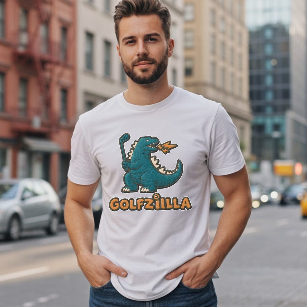 Golfzilla Graphic Tee Casual Streetwear Fashion