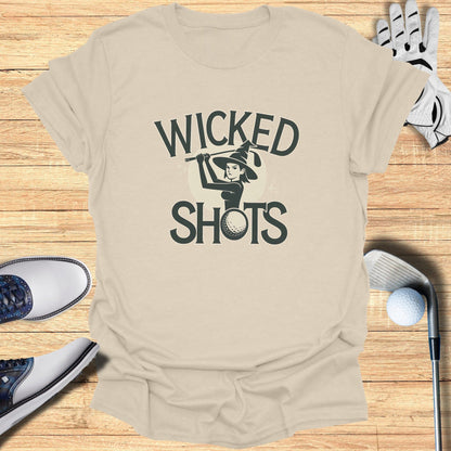 Wicked Shots T-Shirt - Funny Golf Tee by Swing Epic