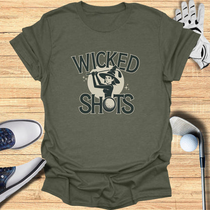 Wicked Shots T-Shirt - Funny Golf Tee by Swing Epic