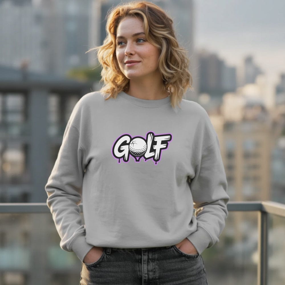 Trendy Urban GOLF Graphic Tee for Casual Wear