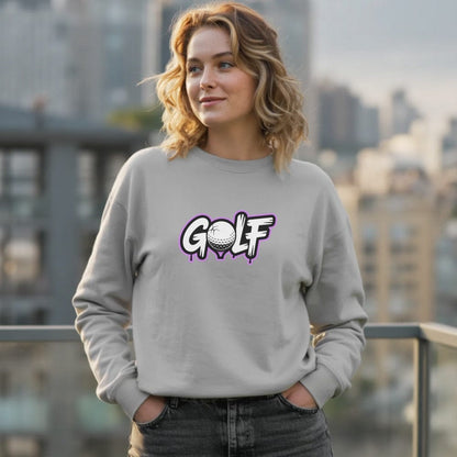 Trendy Urban GOLF Graphic Tee for Casual Wear