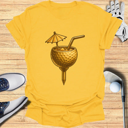 Cool Golf Drink T-shirt for Golf Enthusiasts