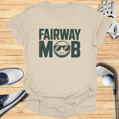 Fairway Mob T-Shirt - Funny Golf Tee by Swing Epic
