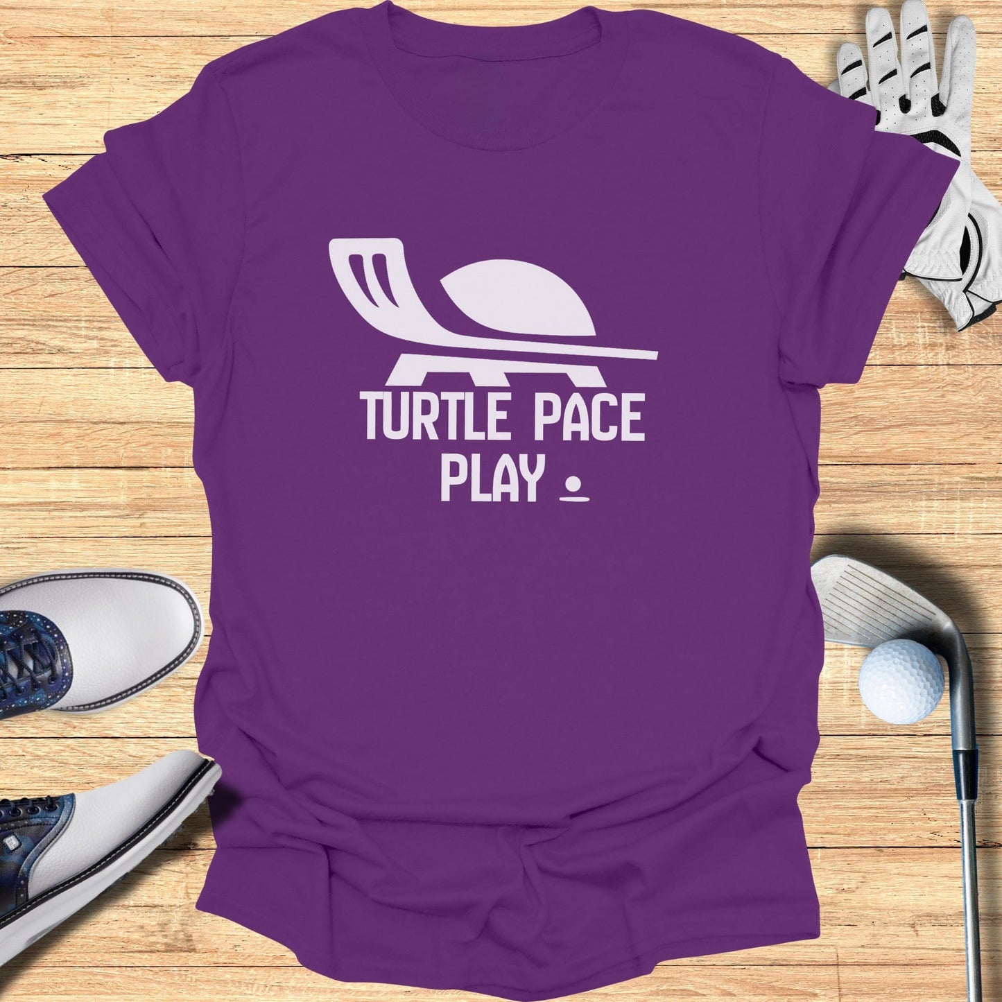 Funny Turtle Pace Play Graphic Tee