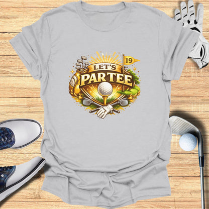 Let's Partee 19th Hole Golf Themed T-shirt