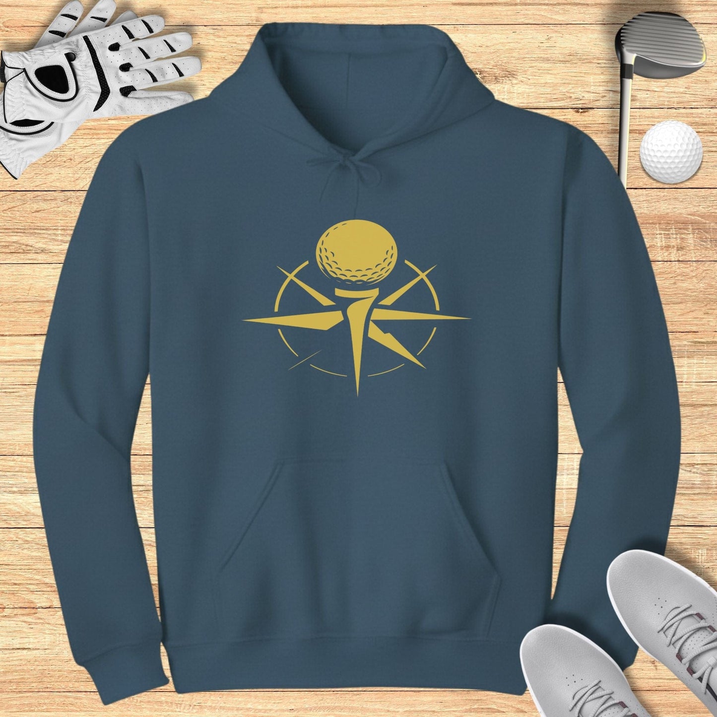 Golf Theme with Modern Graphic Hoodie