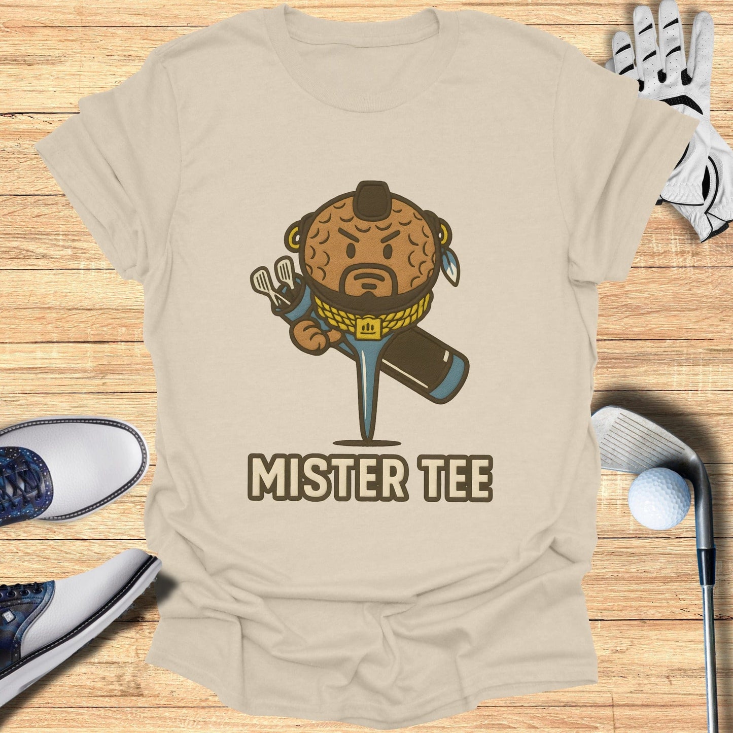 Humorous Mister Tee Graphic Printed Shirt