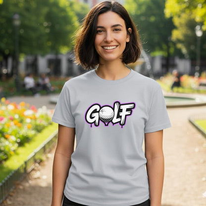 Graphic GOLF Tee Shirt with Stylish Design
