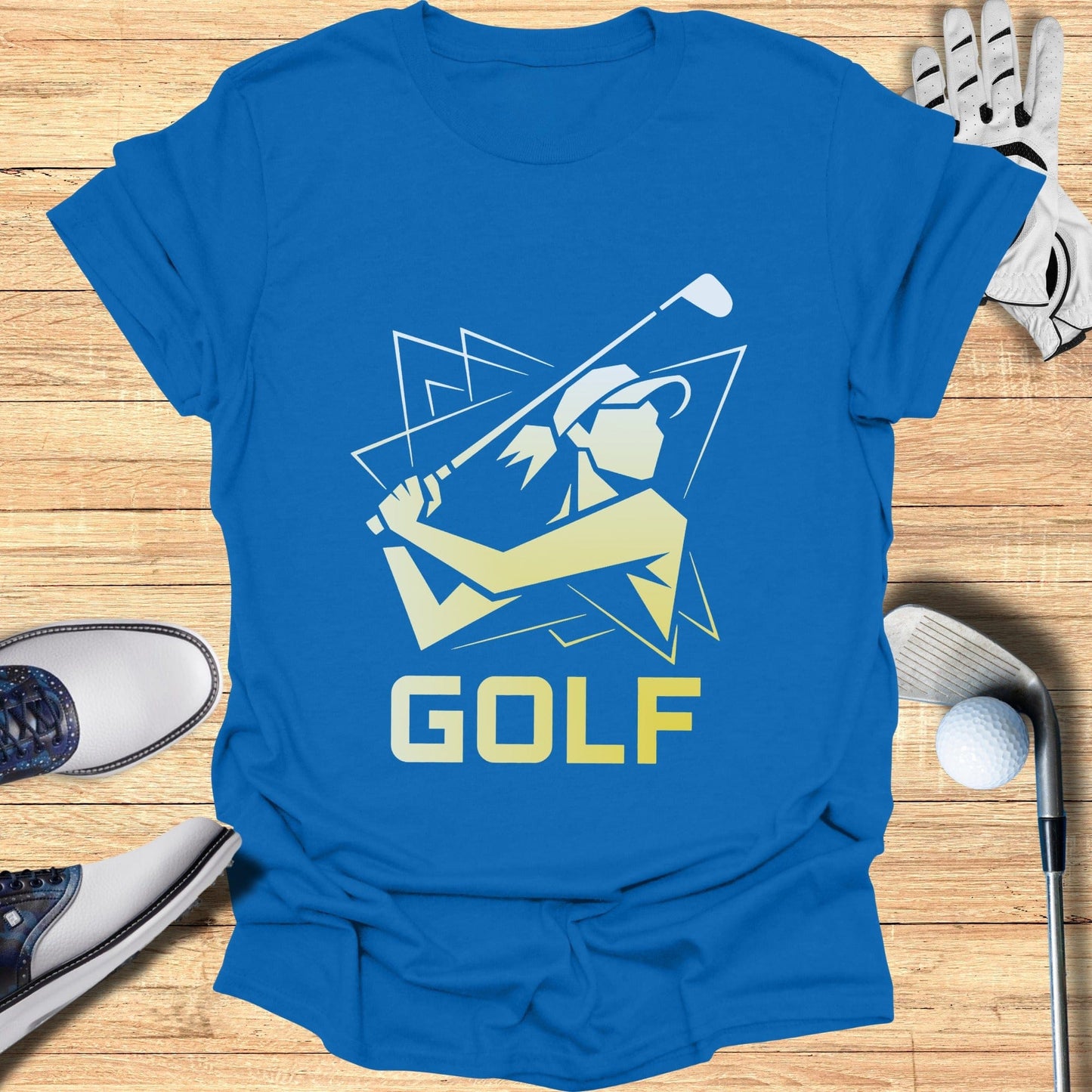 Golf Themed Graphic T-shirt for Casual Wear