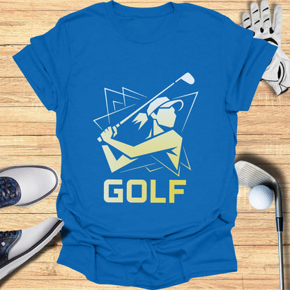 Golf Themed Graphic T-shirt for Casual Wear