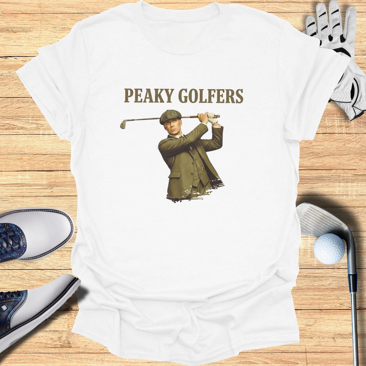 Peaky Golfers Graphic Tee for Golf Enthusiasts Product