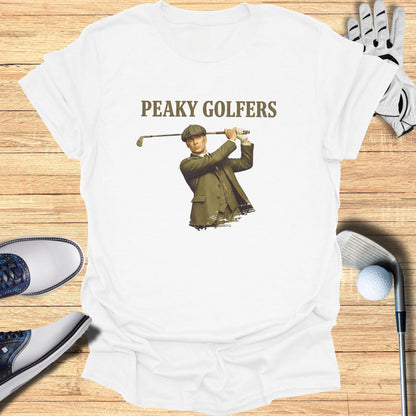 Peaky Golfers Graphic Tee for Golf Enthusiasts Product