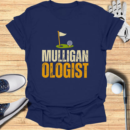 Mulligan Ologist T-Shirt - Funny Golf Tee by Swing Epic