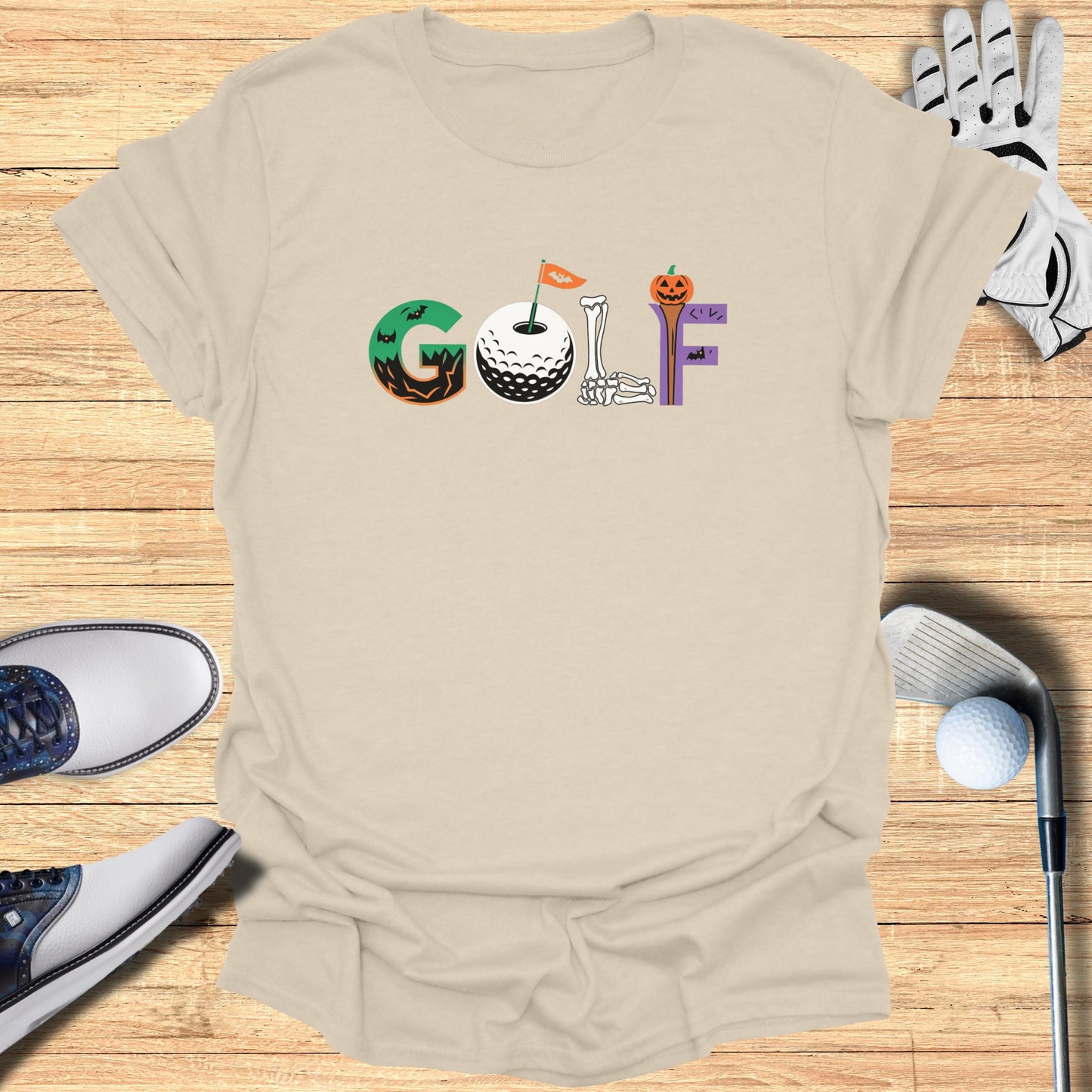 Halloween Themed Golf Enthusiast T-Shirt product